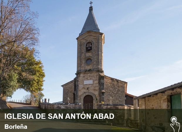 Patrimonio Religioso Iglesia de San Anton Abad Borleña de Toranzo