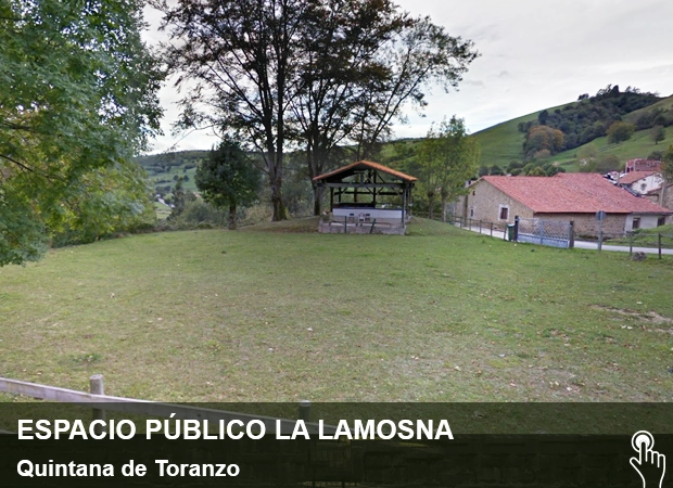 Espacio público La Lamosna Quintana de Toranzo