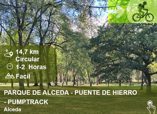 Ruta en Bici Ayuntamiento Parque Puente Hierro PumpTrack
