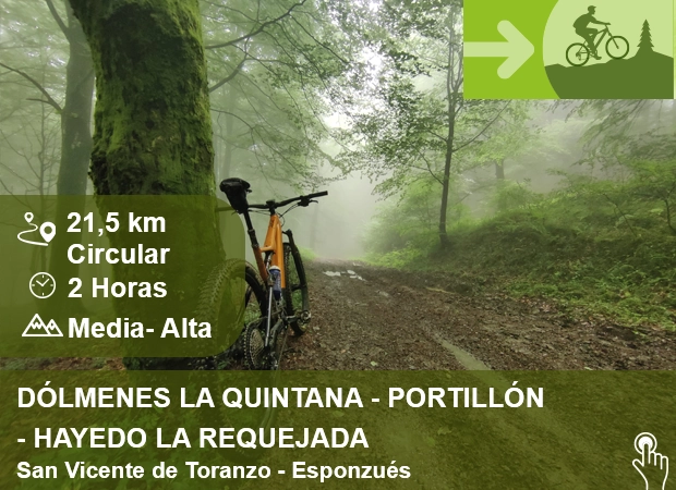 Ruta 6 Dólmenes La Quintana- Portillón Hayedo de La Requejada - Portal de Turismo - Ayuntamiento de Corvera de Toranzo